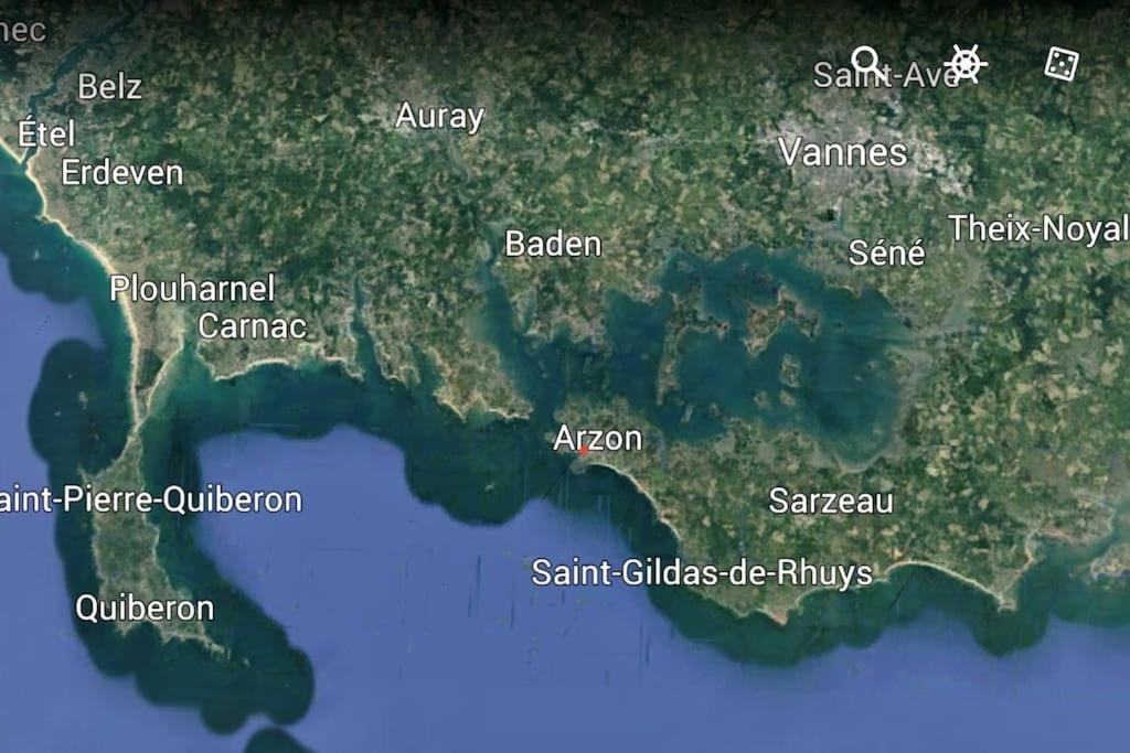 Cote Golfe - Golfe Du Morbihan ซาร์โซ ภายนอก รูปภาพ